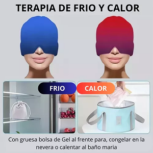 Gorro Gel Alivio Migraña Dolor Cabeza