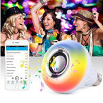 BOMBILLO PARLANTE BLUETOOTH RGB